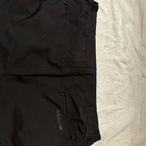 Adidas Black Skateboarding Gore-Tex Tech Water Resistant Unisex Pants Large